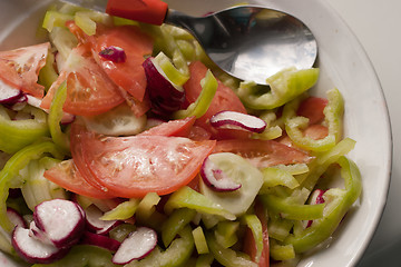 Image showing vegetable salad