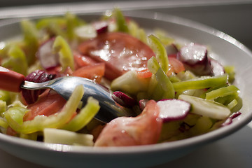 Image showing vegetable salad