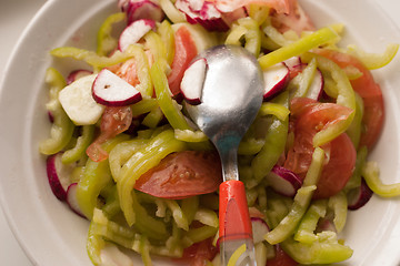 Image showing vegetable salad