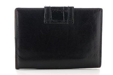 Image showing Black Leather Purse 