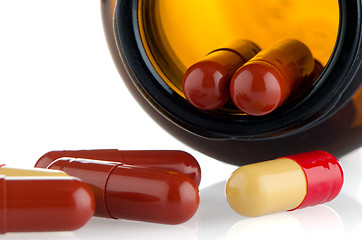 Image showing Pills from bottle