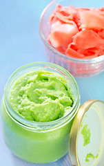 Image showing wasabi and ginger