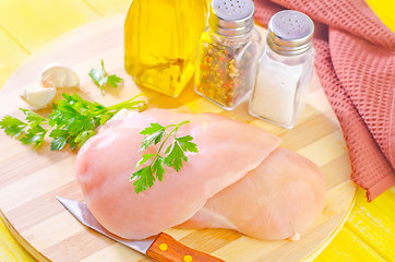 Image showing chicken fillet