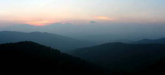 Image showing Sunrise in Shenandoah