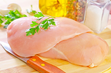 Image showing chicken fillet