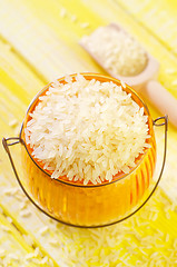 Image showing raw rice