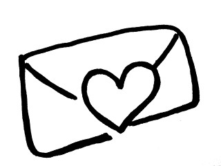 Image showing love letter