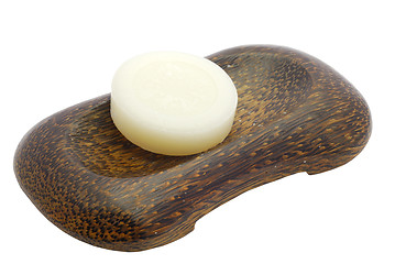 Image showing Soap in soapdish