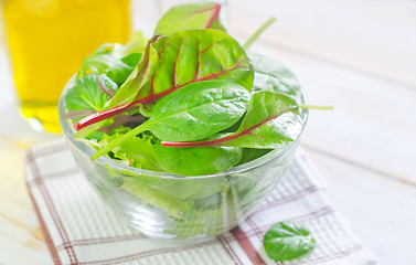 Image showing fresh salad