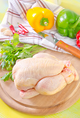 Image showing chicken and vegetables