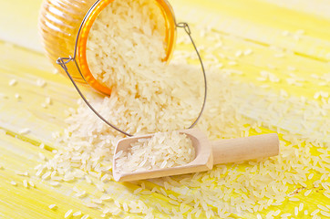 Image showing raw rice