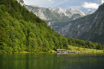 Image showing Koenigssee, Bavaria, Germany