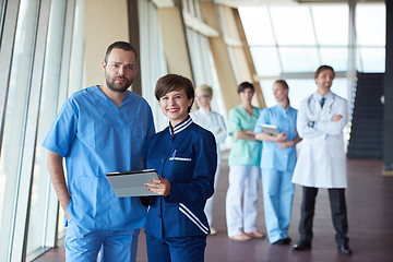 Image showing group of medical staff at hospital