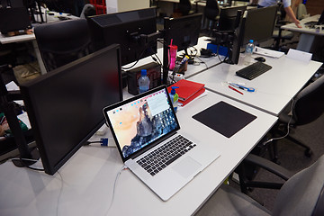 Image showing computer at modern office