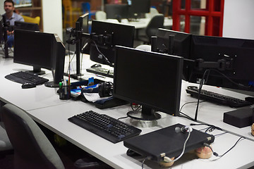 Image showing computer at modern office