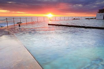 Image showing Bronte Sunrise Sydney Australia