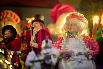 Image showing Mrs Santa Claus Christmas Holiday scene