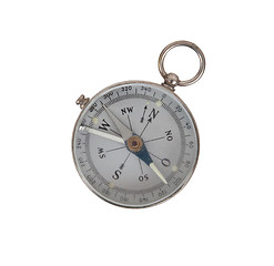 Image showing Compass on white background