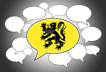 Image showing Speech bubbles concept