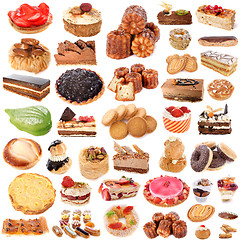 Image showing group of cakes