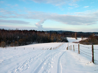 Image showing winter landscape