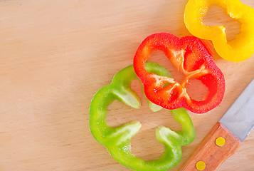 Image showing color peppers