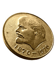 Image showing Lenin medal