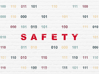 Image showing Safety concept: Safety on wall background