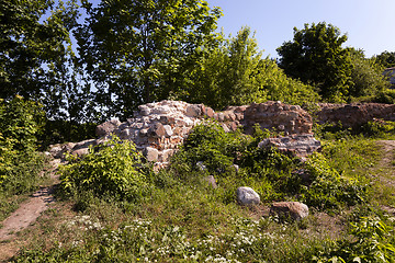 Image showing the ruins  fortress  