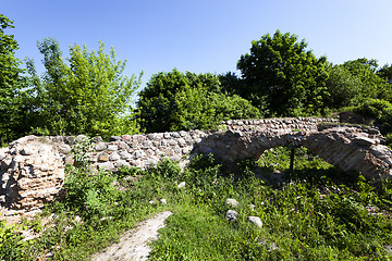 Image showing the ruins  fortress  