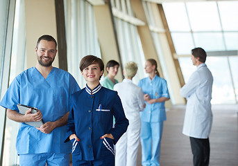 Image showing group of medical staff at hospital