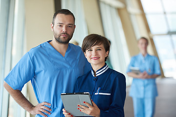 Image showing group of medical staff at hospital