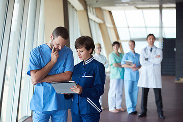 Image showing group of medical staff at hospital