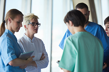 Image showing group of medical staff at hospital