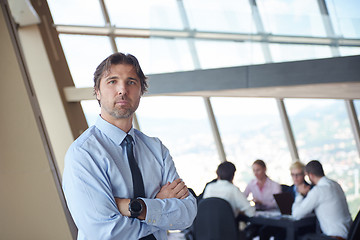 Image showing portrait of handosme business man