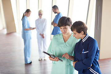 Image showing group of medical staff at hospital