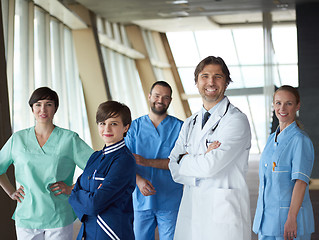 Image showing doctors team walking