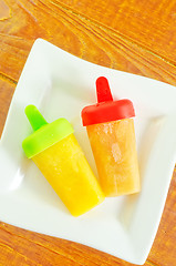 Image showing ice cream pops