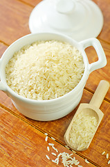 Image showing raw rice