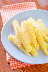 Image showing baby corn