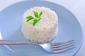 Image showing boiled rice