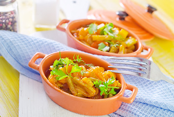 Image showing baked vegetables