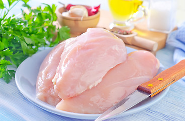 Image showing chicken fillet