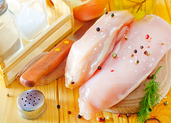 Image showing chicken fillet