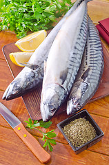 Image showing raw fish