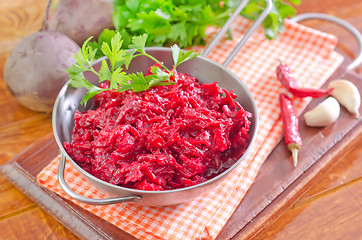 Image showing fried beet