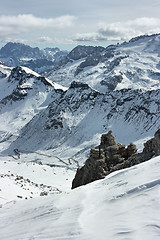 Image showing Dolomites range