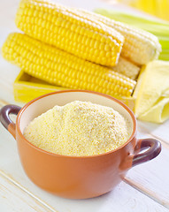 Image showing corn flour