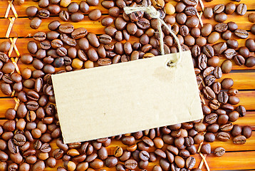 Image showing coffee and blank