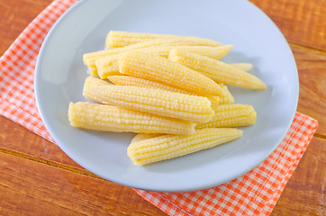 Image showing baby corn